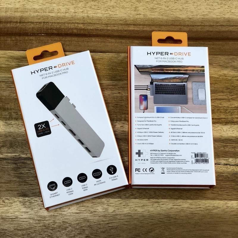Hyper HyperDrive NET 6-in-2 USB-C Hub - Sliver, , large image number 7