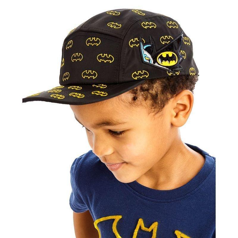 Fabric Flavours DC Comics Batman All-Over-Print Kids Cap Black, , large image number 1