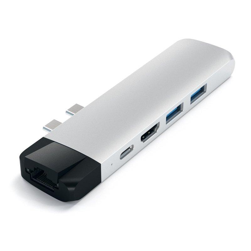 Satechi Type-C Pro Hub with Ethernet & 4K HDMI Silver, , large image number 5