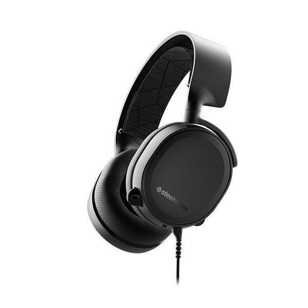 SteelSeries Arctis 3 Black 2019 Edition Gaming Headset, , large image number 0