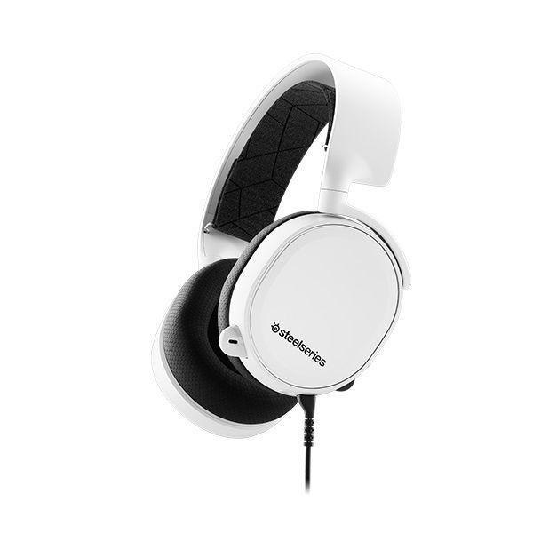 SteelSeries Arctis 3 White 2019 Edition Gaming Headset, , large image number 0