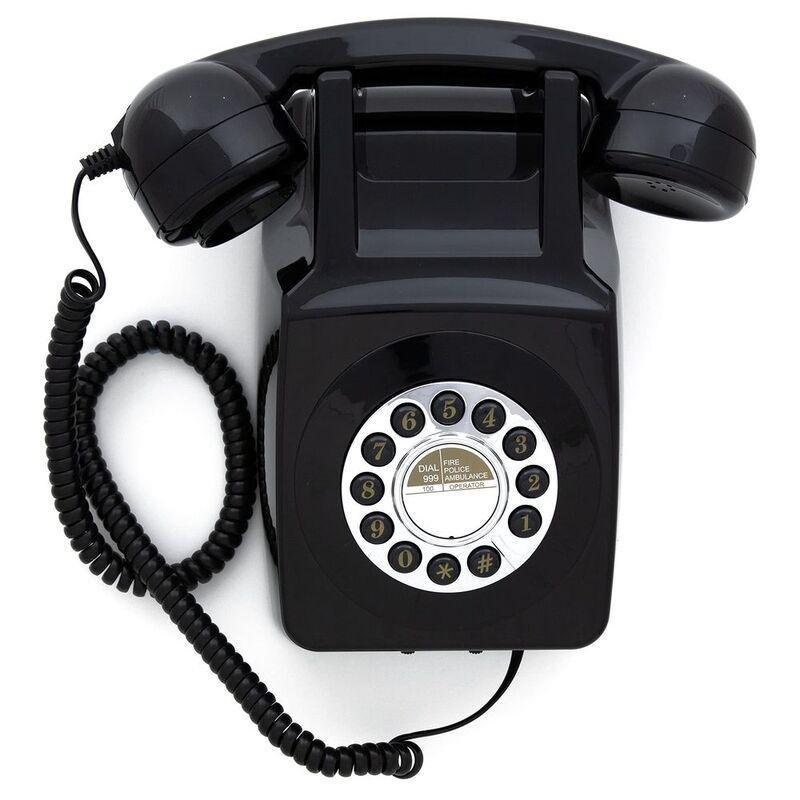 GPO Telephones 746 Push Black, , large image number 0