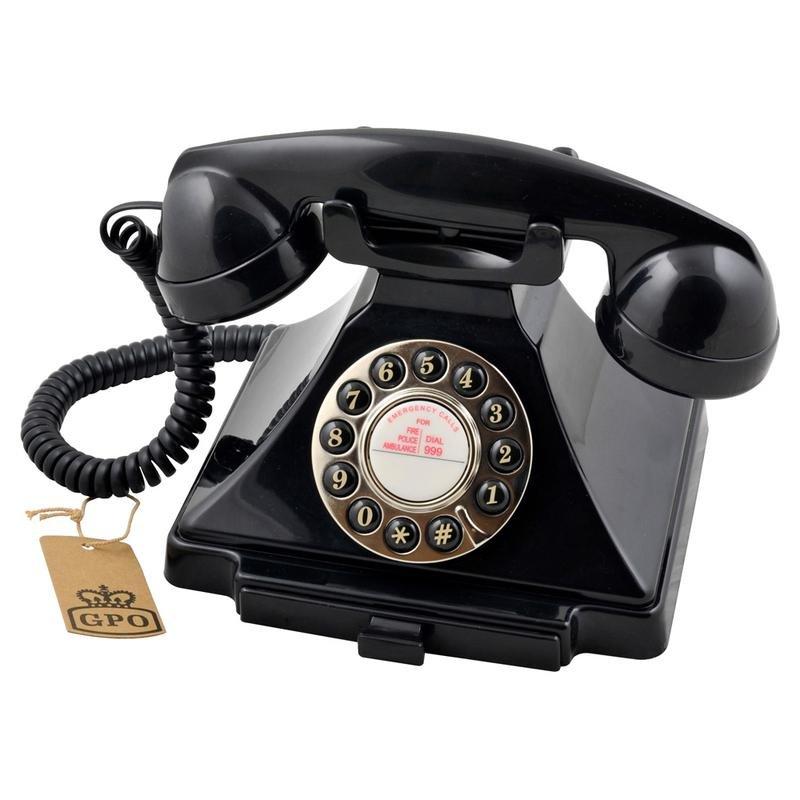 GPO Telephones Carrington Black, , large image number 0