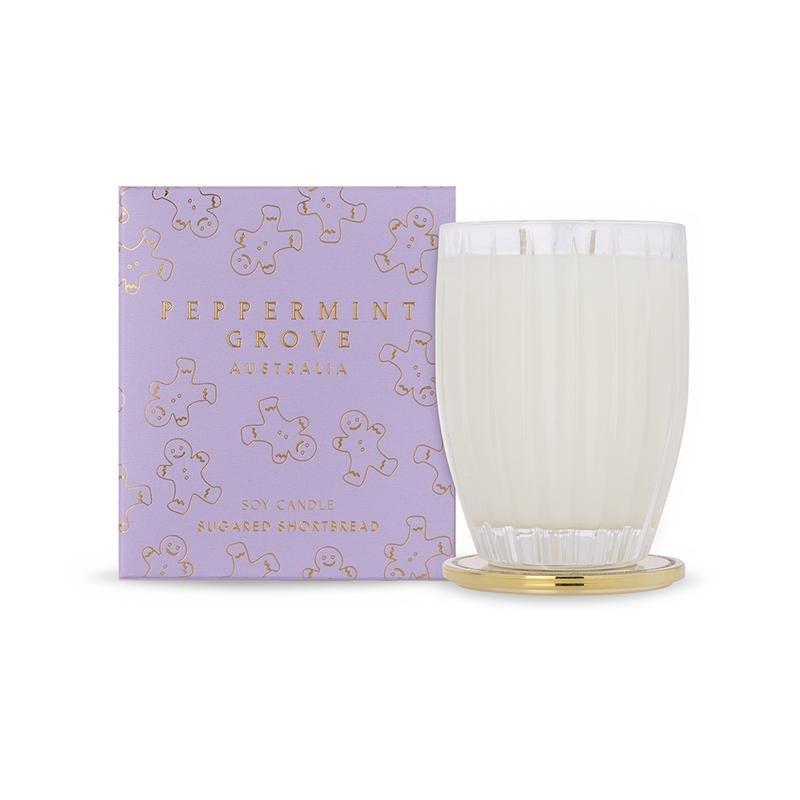 Peppermint Grove Sugared Shortbread Candle 350g, , large image number 0