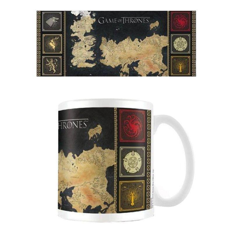 Games of Thrones Map Mug 300ml, , large image number 1
