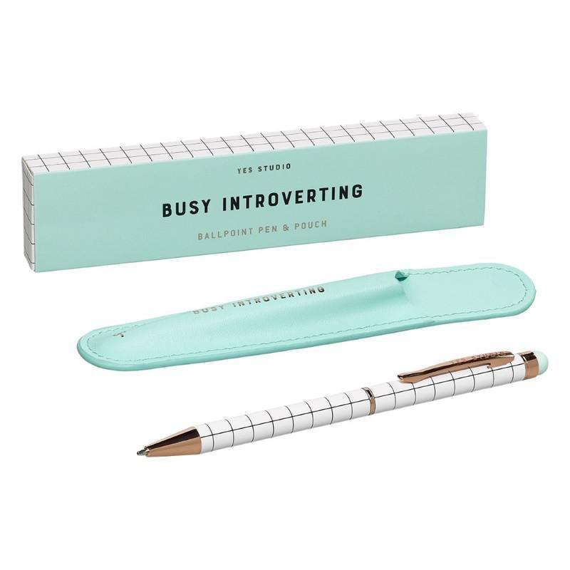 Yes Studio Busy Introverting Pen & Case, , large image number 1