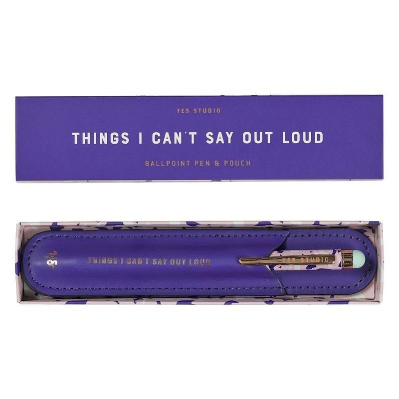 Yes Studio Things I Can't Say Pen & Case, , large image number 2