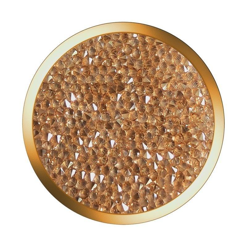 PopSockets Swarovski Golden Shadow Crystal Mobile Phone Stand & Grip, , large image number 0