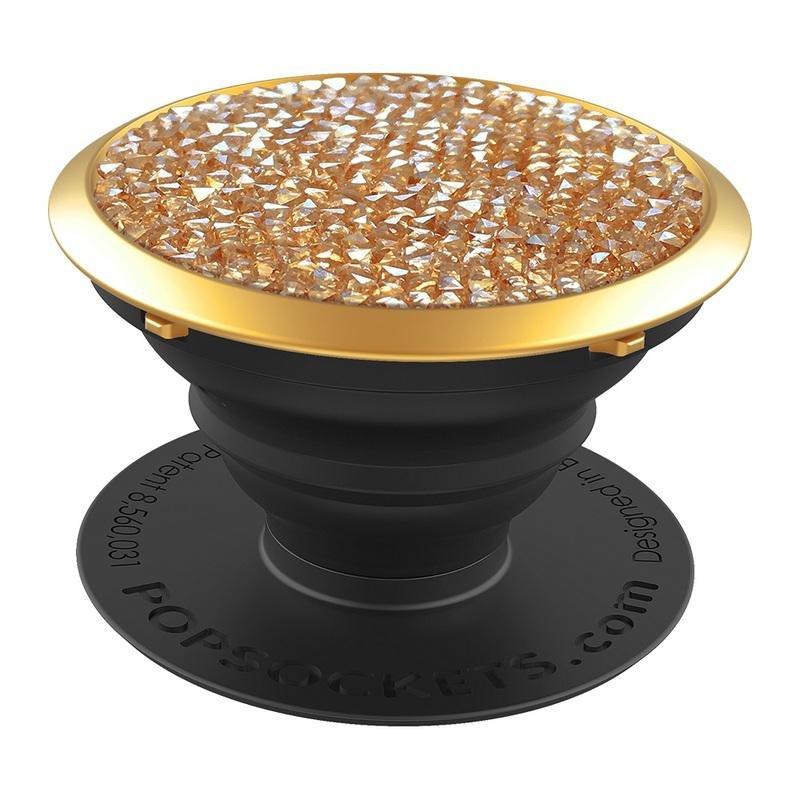 PopSockets Swarovski Golden Shadow Crystal Mobile Phone Stand & Grip, , large image number 3