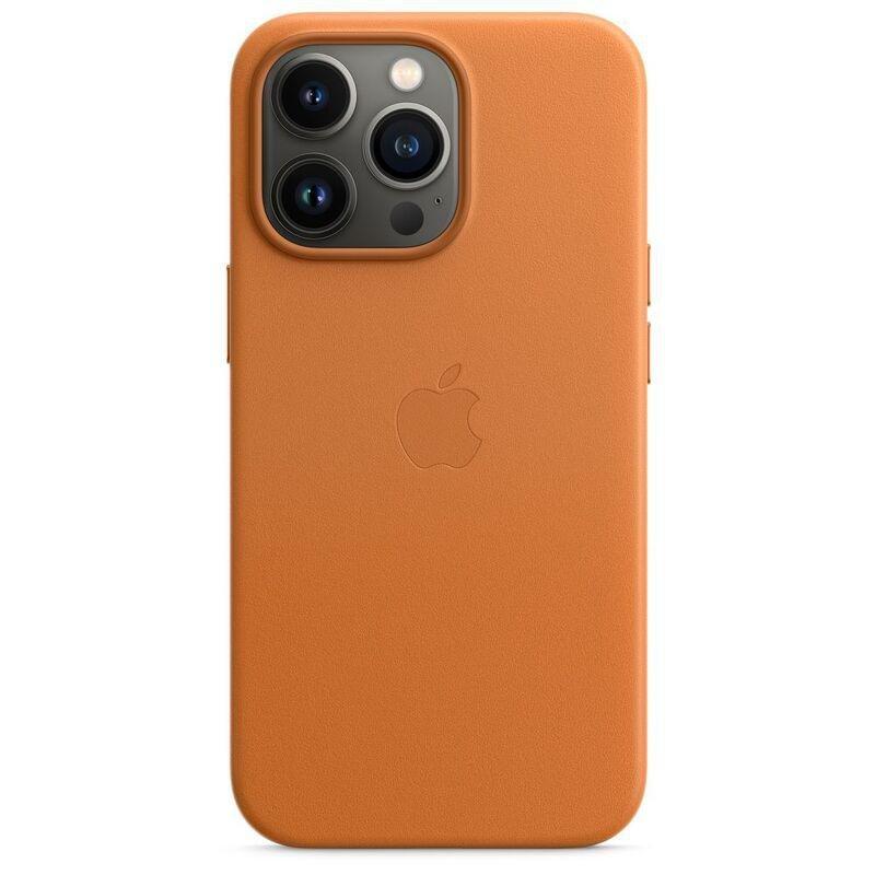 Apple Leather Case with Magsafe for iPhone 13 Pro - Golden Brown, , large image number 0