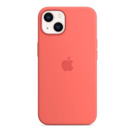 APPLE - Apple Silicone Case with Magsafe for iPhone 13 - Pink Pomelo