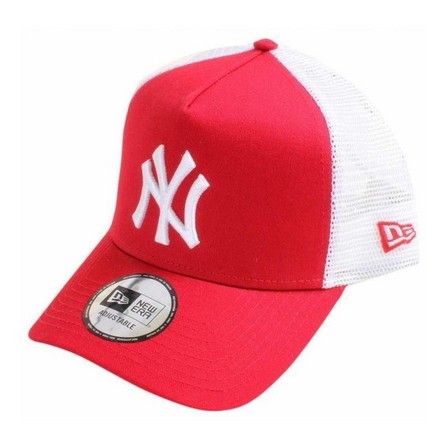 NEW ERA - New Era Mlb Clean Trucker 2 Ny Yankees Men's Cap Scarlet/White Os