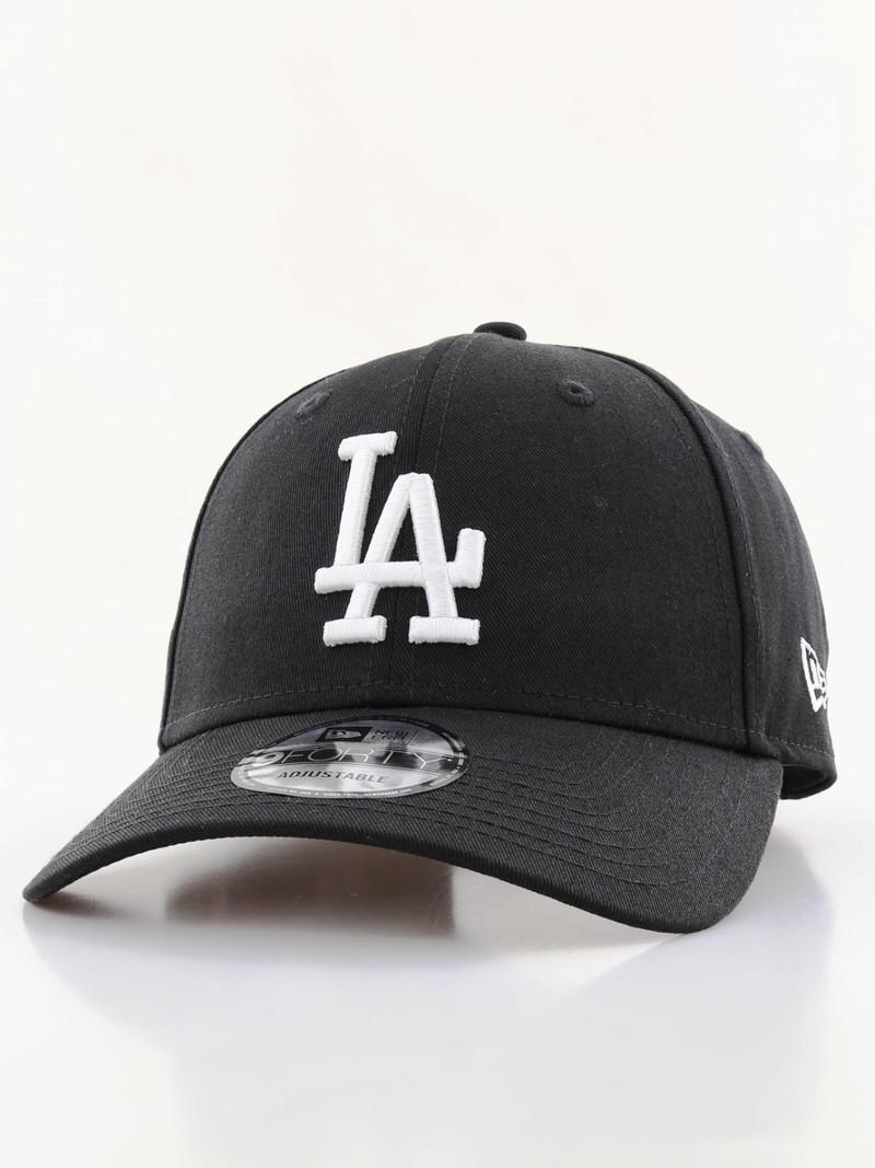 New Era League Essential Los Angeles Dodgers Cap Black/White, , large image number 0