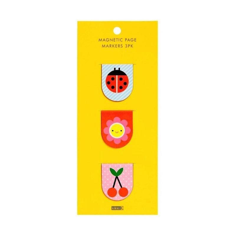 Kikki.K Magnetic Page Markers Cute 2019 (Set of 3), , large image number 0