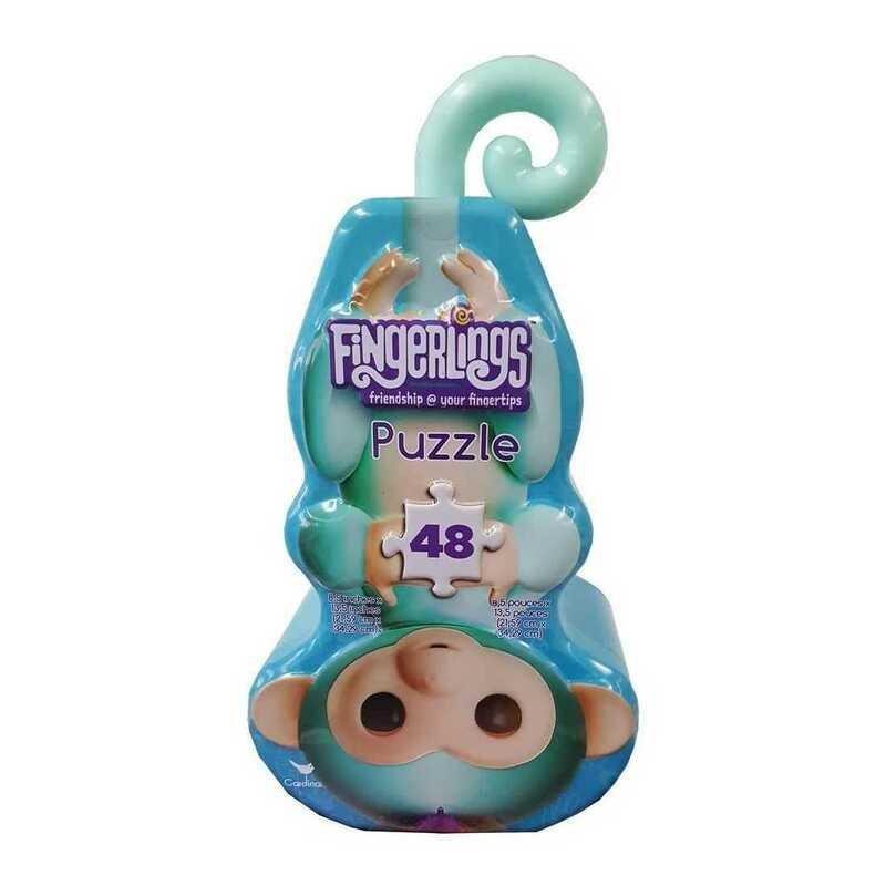 Fingerlings Jigsaw Puzzle Tim with Tail Handle, , large image number 0