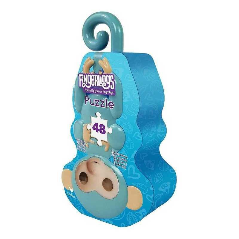 Fingerlings Jigsaw Puzzle Tim with Tail Handle, , large image number 1