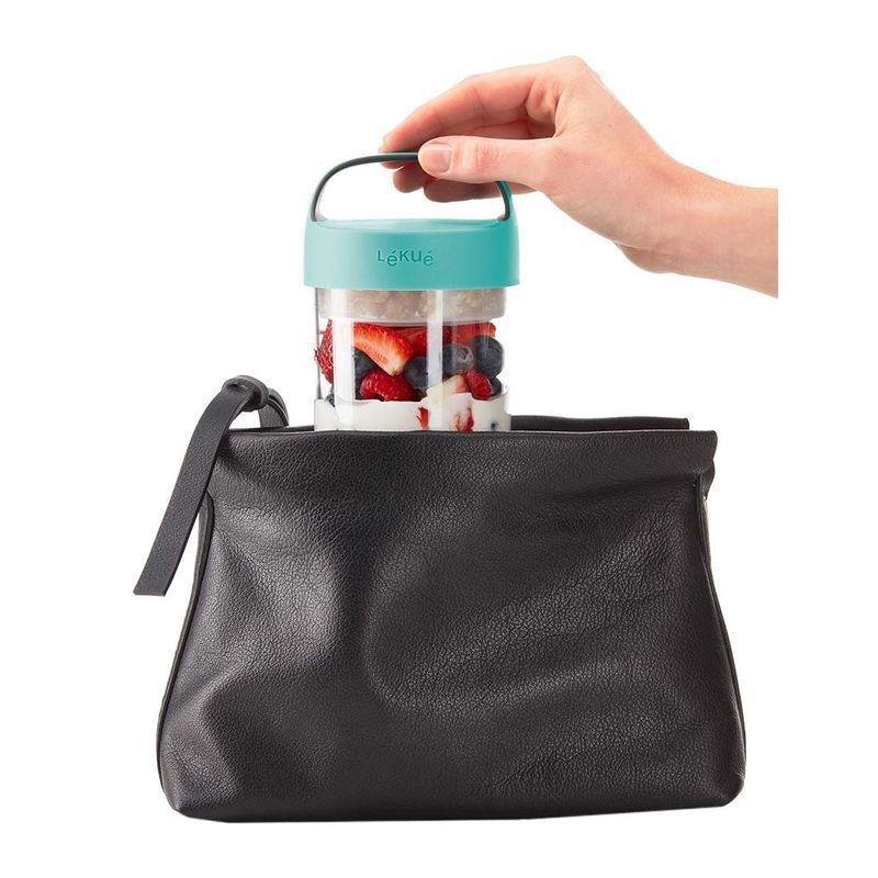 Lekue Jar To Go 14oz/400ml Mint, , large image number 1