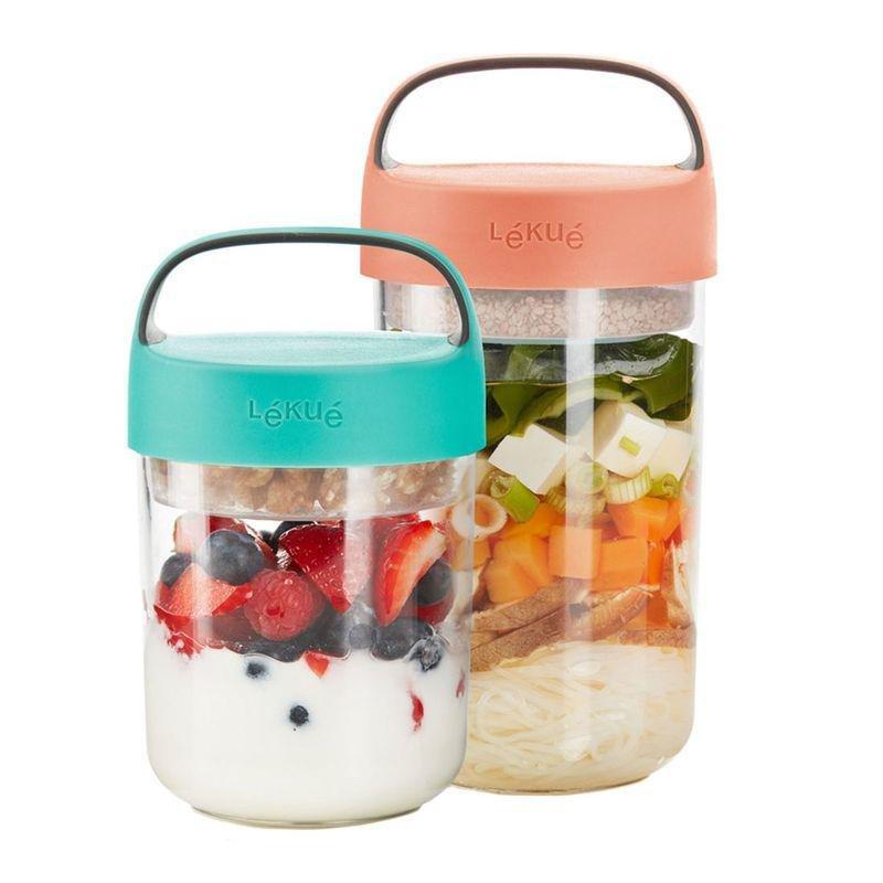 Lekue Jar To Go 14oz/400ml Mint, , large image number 2