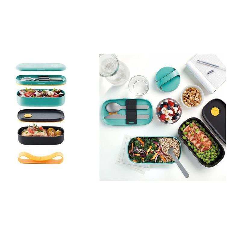 Lekue Lunch Box Mint 1 Litre, , large image number 1