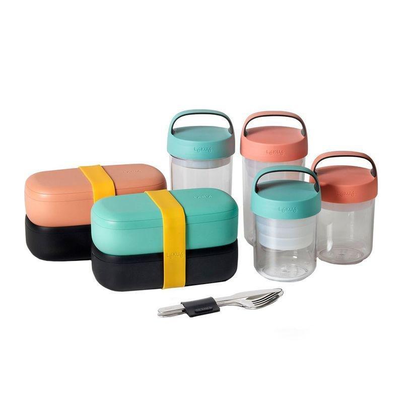 Lekue Lunch Box Mint 1 Litre, , large image number 2