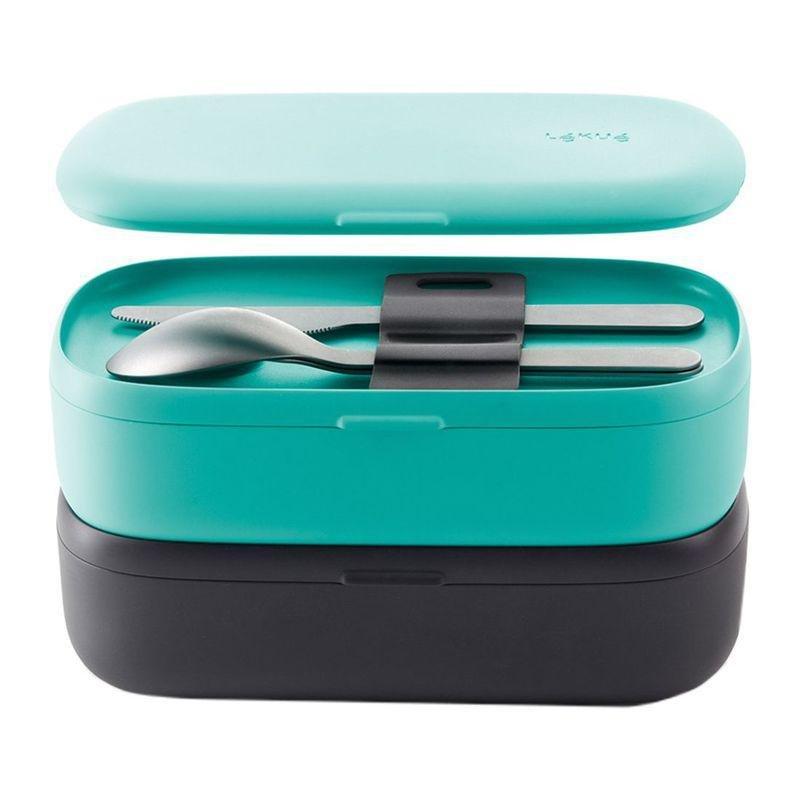 Lekue Lunch Box Mint 1 Litre, , large image number 3