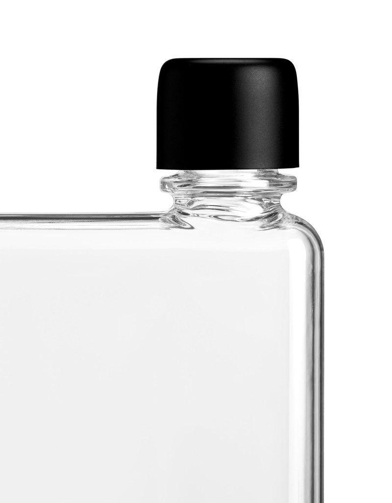 Memobottle Lid Metallic Matte Black (For use with Memobottle Water Bottles.), , large image number 1