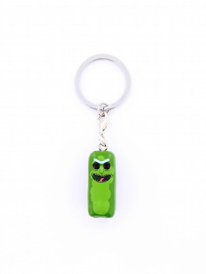 Funko Pop Rick & Morty Pickle Rick Vinyl Keychain, , large image number 0