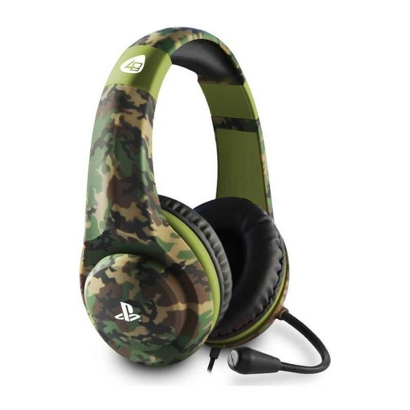 4 Gamers Pro4-70 Stereo Gaming Headset Woodland Camo Edition for Ps4, , large image number 0