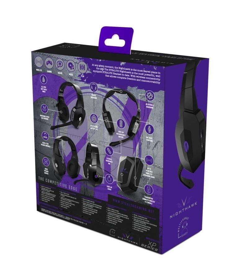 Stealth XP-Nighthawk Black Wireless Gaming Headset, , large image number 5