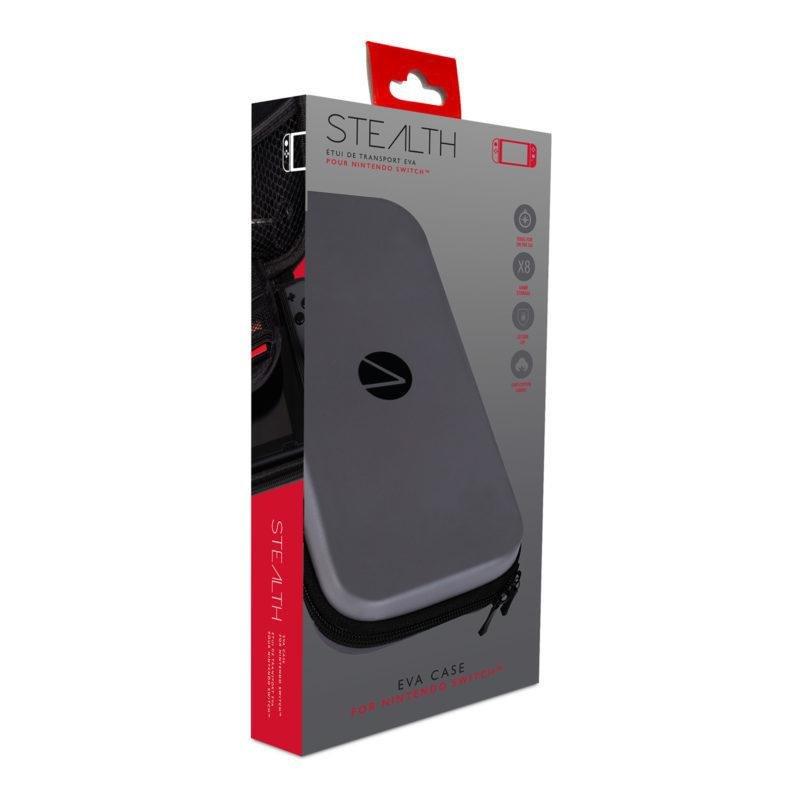 Stealth Eva Carry Case Black for Nintendo Switch, , large image number 4