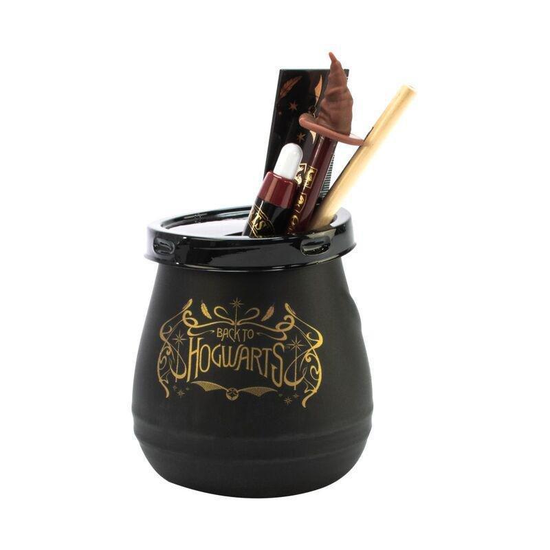 Blue Sky Designs Harry Potter Ceramic Cauldron Filled Desk Tidy, , large image number 0