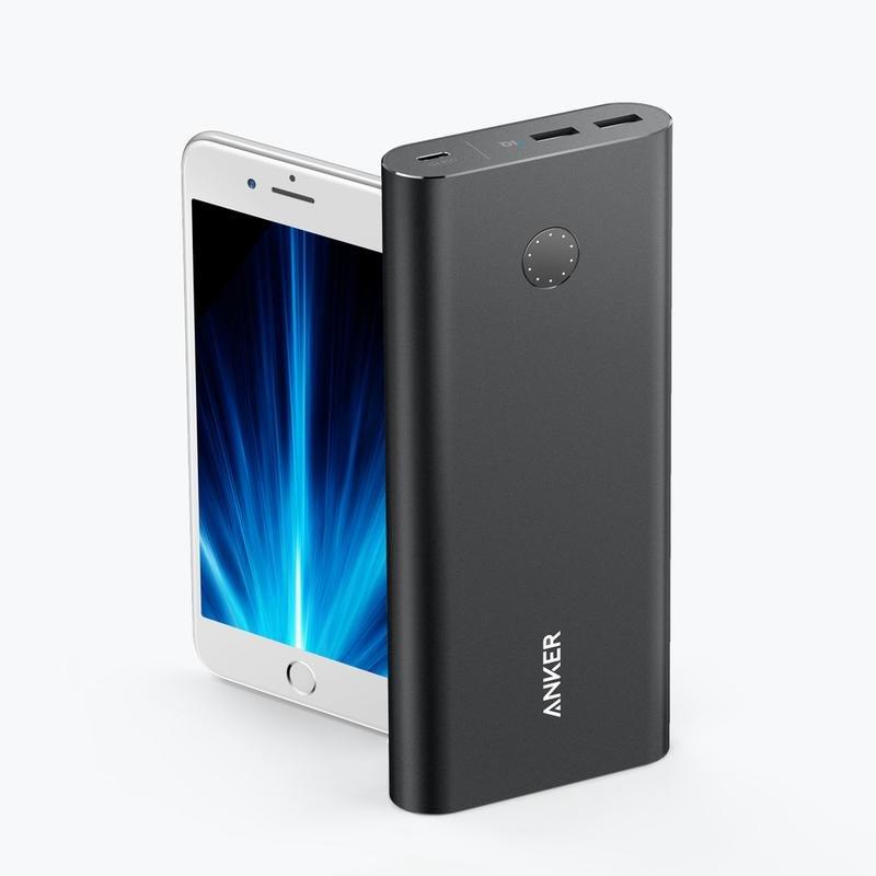 Anker Powercore+ 26800mAh Power Bank Black, , large image number 1