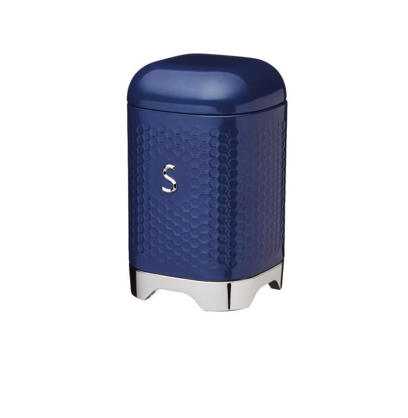 Lovello Midnight Navy Sugar Canister, , large image number 0