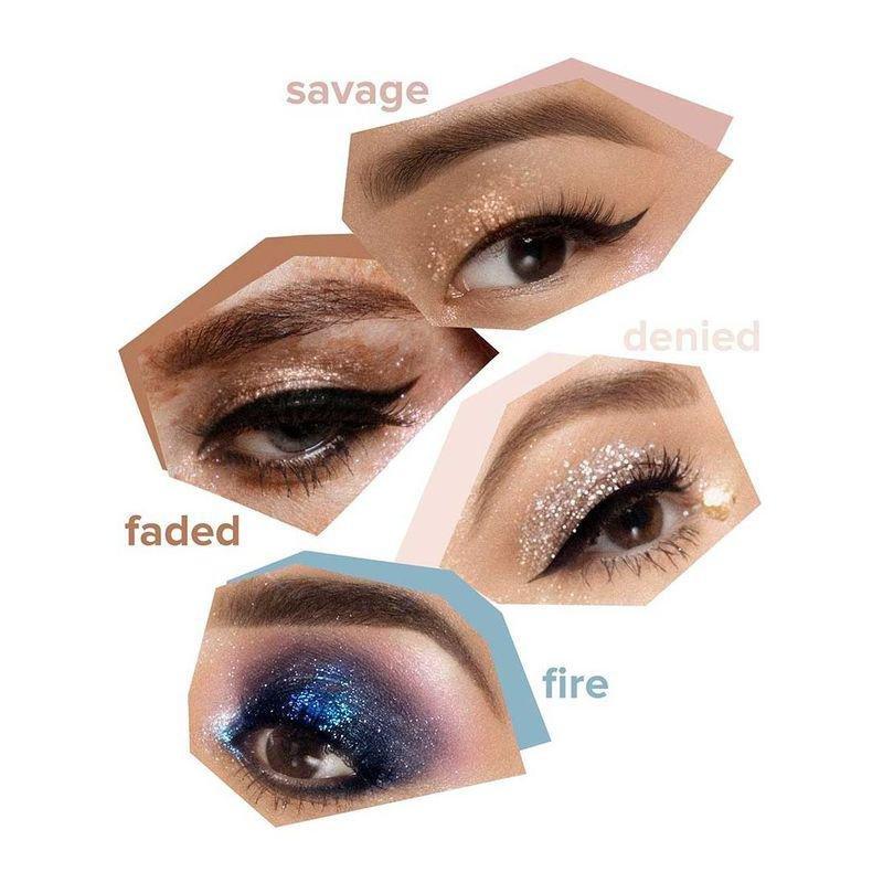 Lottie Eye Foil Fire Purple/Blue/Pink Shimmer Eyeshadow, , large image number 1
