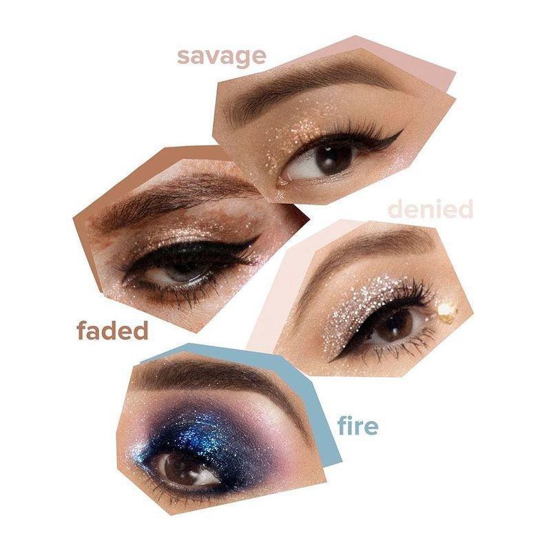 Lottie Eye Foil Faded Rose Gold Metallic Glitter Eyeshadow, , large image number 2