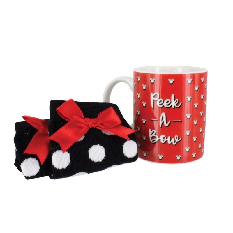 Paladone Minnie Mouse Mug & Socks Set 300ml, , large image number 0