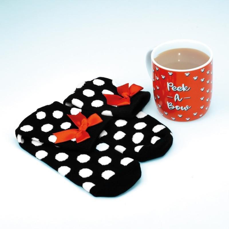Paladone Minnie Mouse Mug & Socks Set 300ml, , large image number 2
