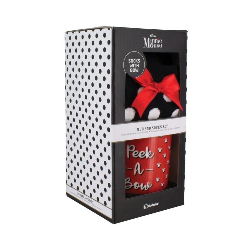 Paladone Minnie Mouse Mug & Socks Set 300ml, , large image number 3
