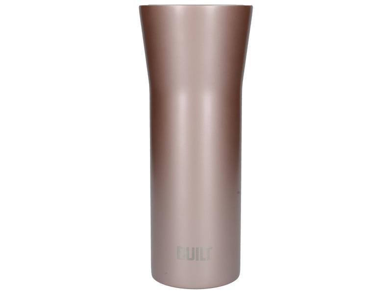 Built Pureflow Stainless Steel Tumbler Pale Rose Gold 470ml, , large image number 0