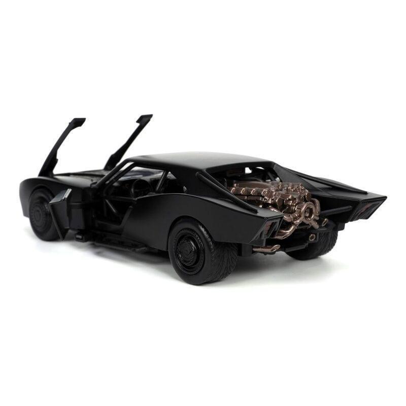 Jada Toys DC The Batman Movie Batman And Batmobile Diecast Model Car 1.24 Scale, , large image number 1