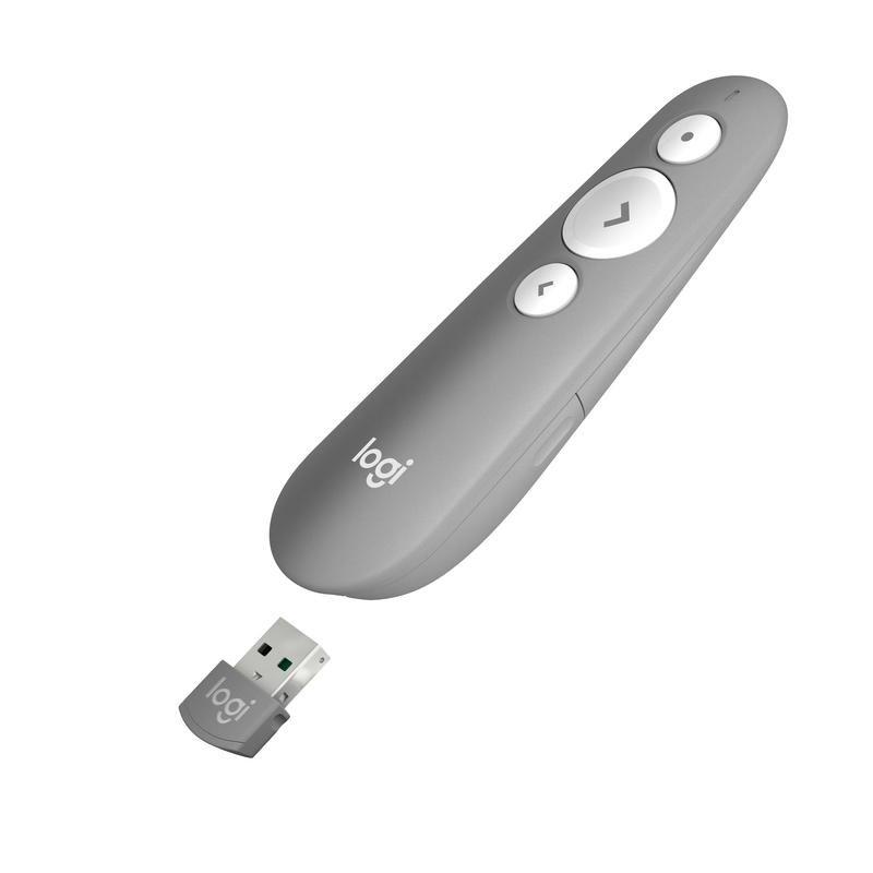 Logitech R500 Laser Presentation Remote Grey, , large image number 4