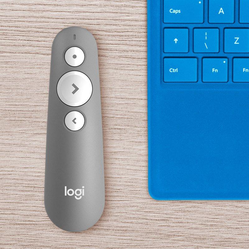 Logitech R500 Laser Presentation Remote Grey, , large image number 13