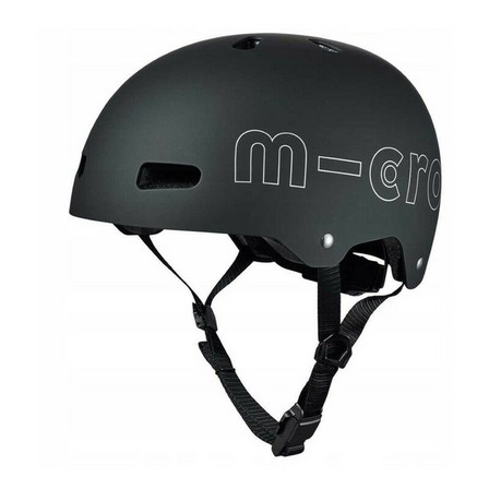 MICRO - Micro Black Ac-2097-L Helmet (5-9 Years)