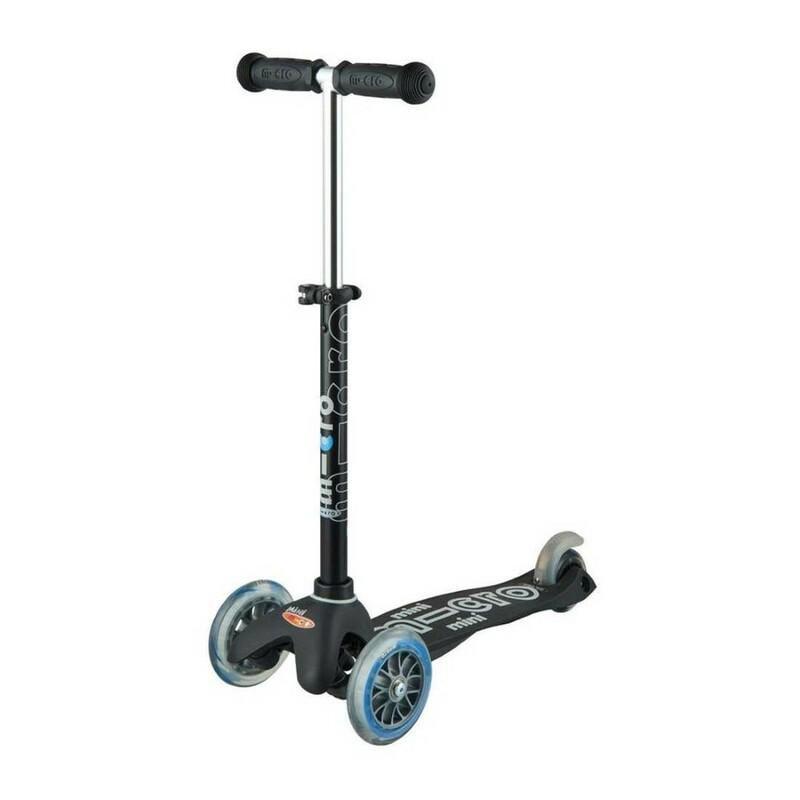 Micro Mini Micro Deluxe Black/Grey Scooter, , large image number 0