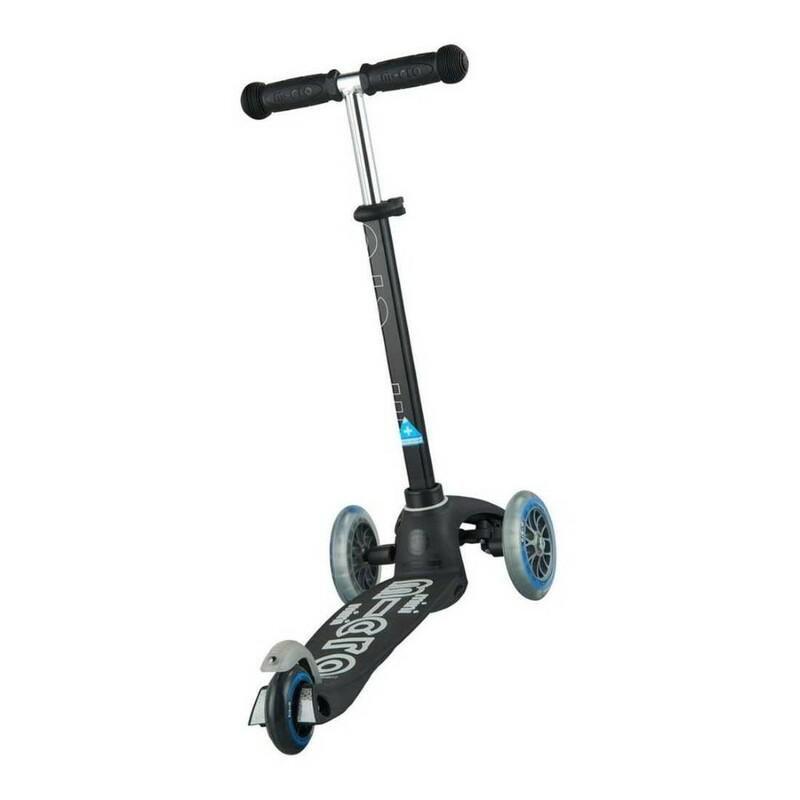 Micro Mini Micro Deluxe Black/Grey Scooter, , large image number 1