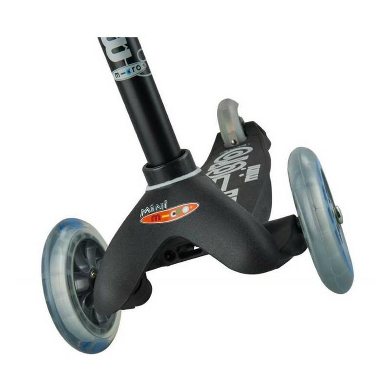 Micro Mini Micro Deluxe Black/Grey Scooter, , large image number 2