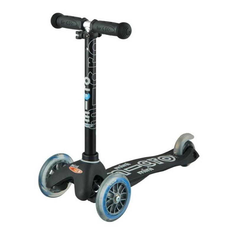 Micro Mini Micro Deluxe Black/Grey Scooter, , large image number 3