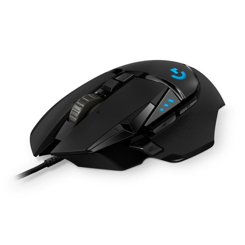 Logitech G 910-005471 G502 HERO High Performance RGB Gaming Mouse with 11 Programmable Buttons and Personalized Weight and Balance Tuning with 3.6g..., , large image number 0