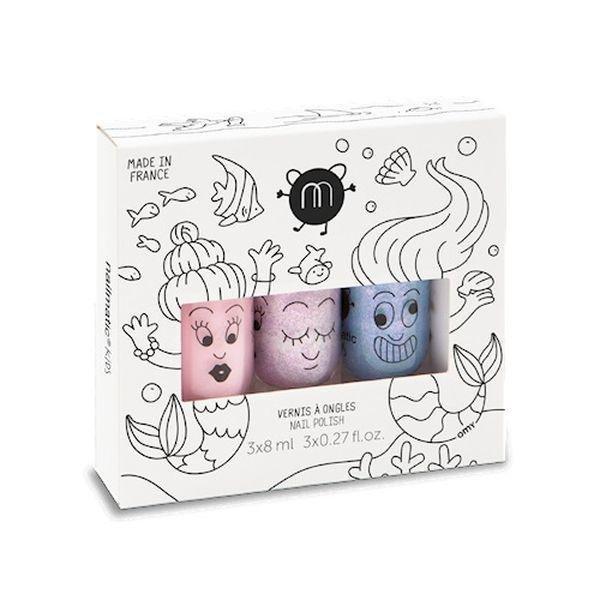 Nailmatic Kids Mermaid Bella + Elliot + Merlin Nail Polish, , large image number 0