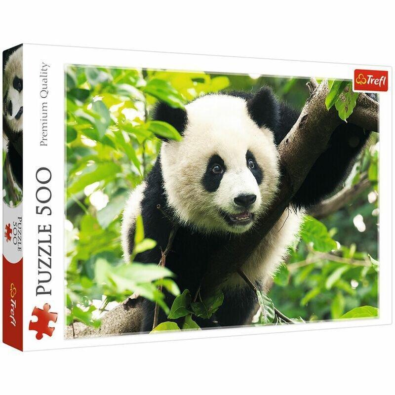 Trefl Giant Panda Shutterstock Jigsaw Puzzle 48 X 34 cm (500 Pieces), , large image number 0